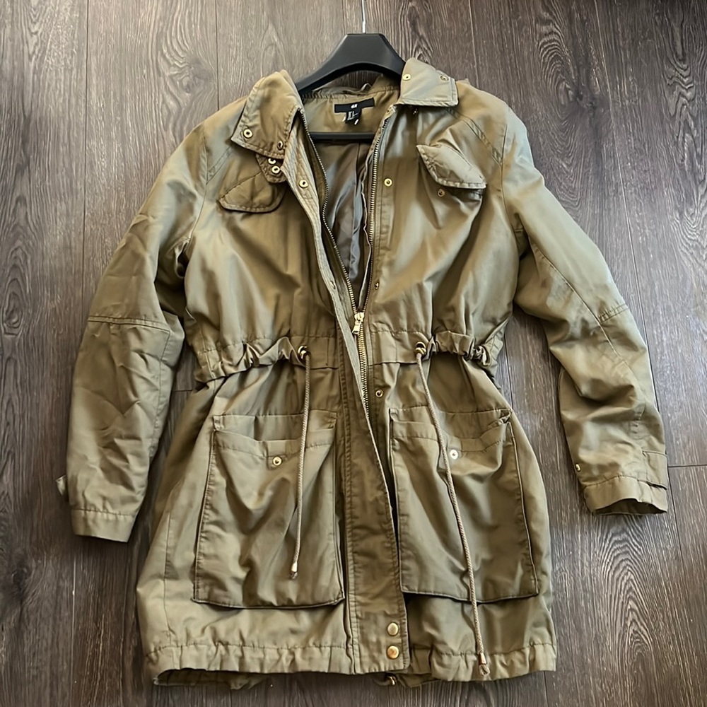 Olive green jacket